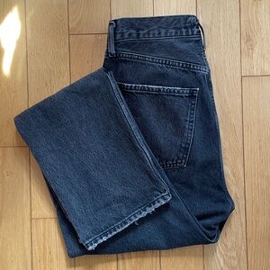 Agolde 90’s Pinch Waist Jeans Black Tea